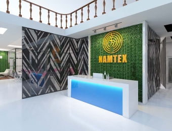 Showroom và tiếp tân NAMTEX
