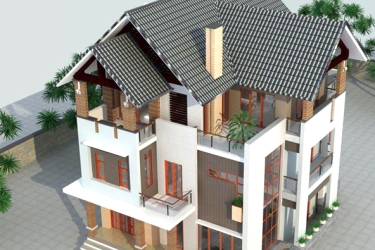Thiết kế kiến trúc nhà phố