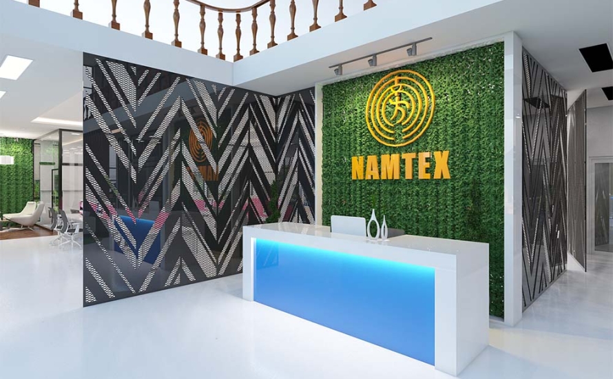 Showroom và tiếp tân NAMTEX