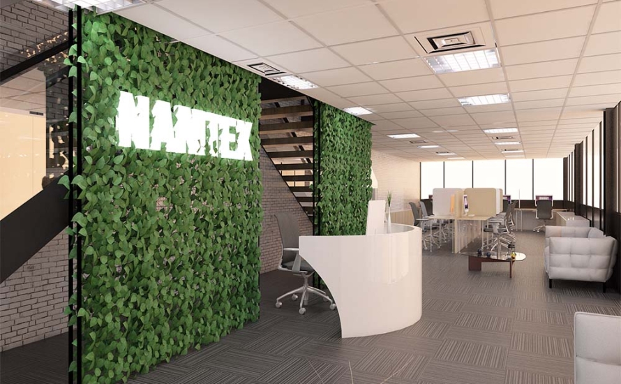 Showroom và tiếp tân NAMTEX