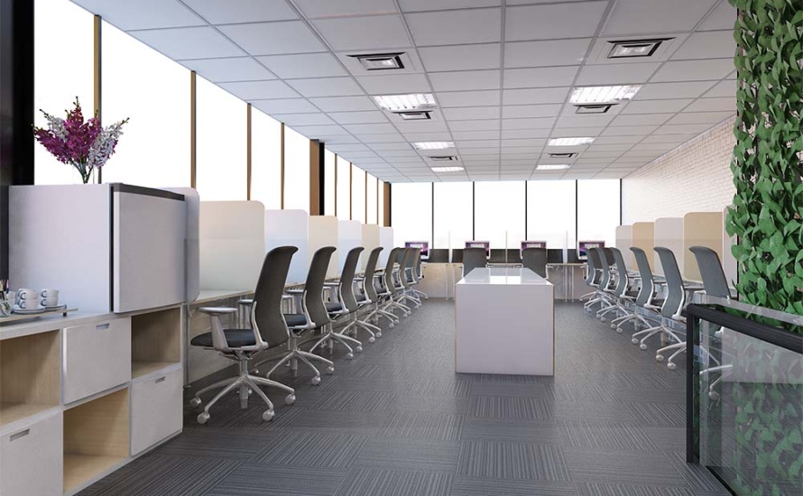 Showroom và tiếp tân NAMTEX